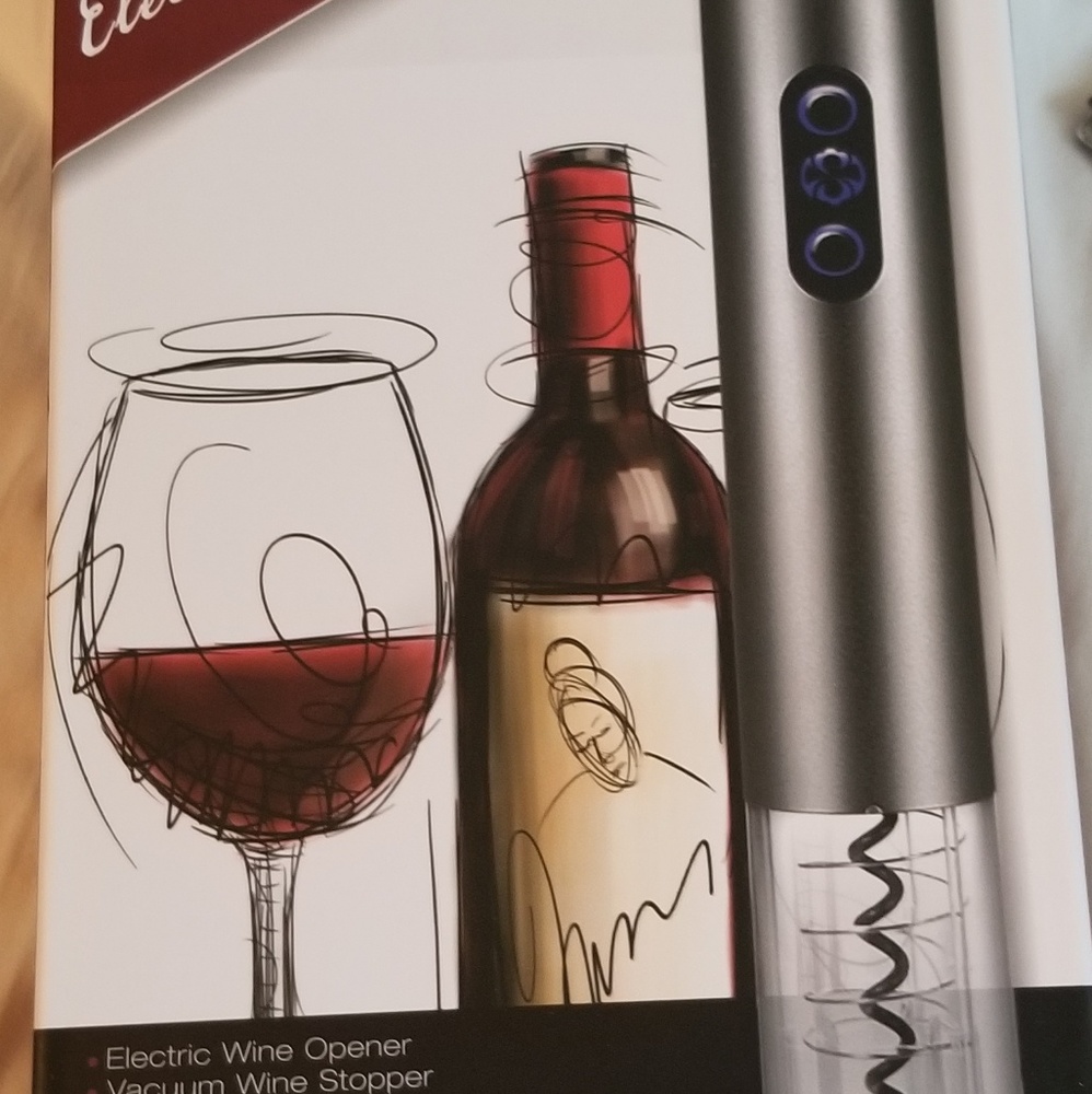 Electric wine opener